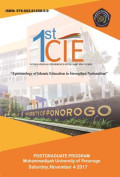1st CIE International Converence On Islamic Education