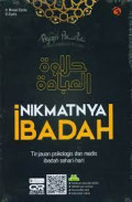 Nikmatnya Ibadah