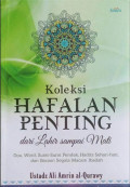 Koleksi Hafalan Penting Dari Lahir Sampai Mati